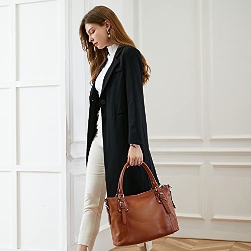 Genuine Leather Tote Shoulder Bag Satchel Purse Top Handle Hobo Crossbody Purse Z76774