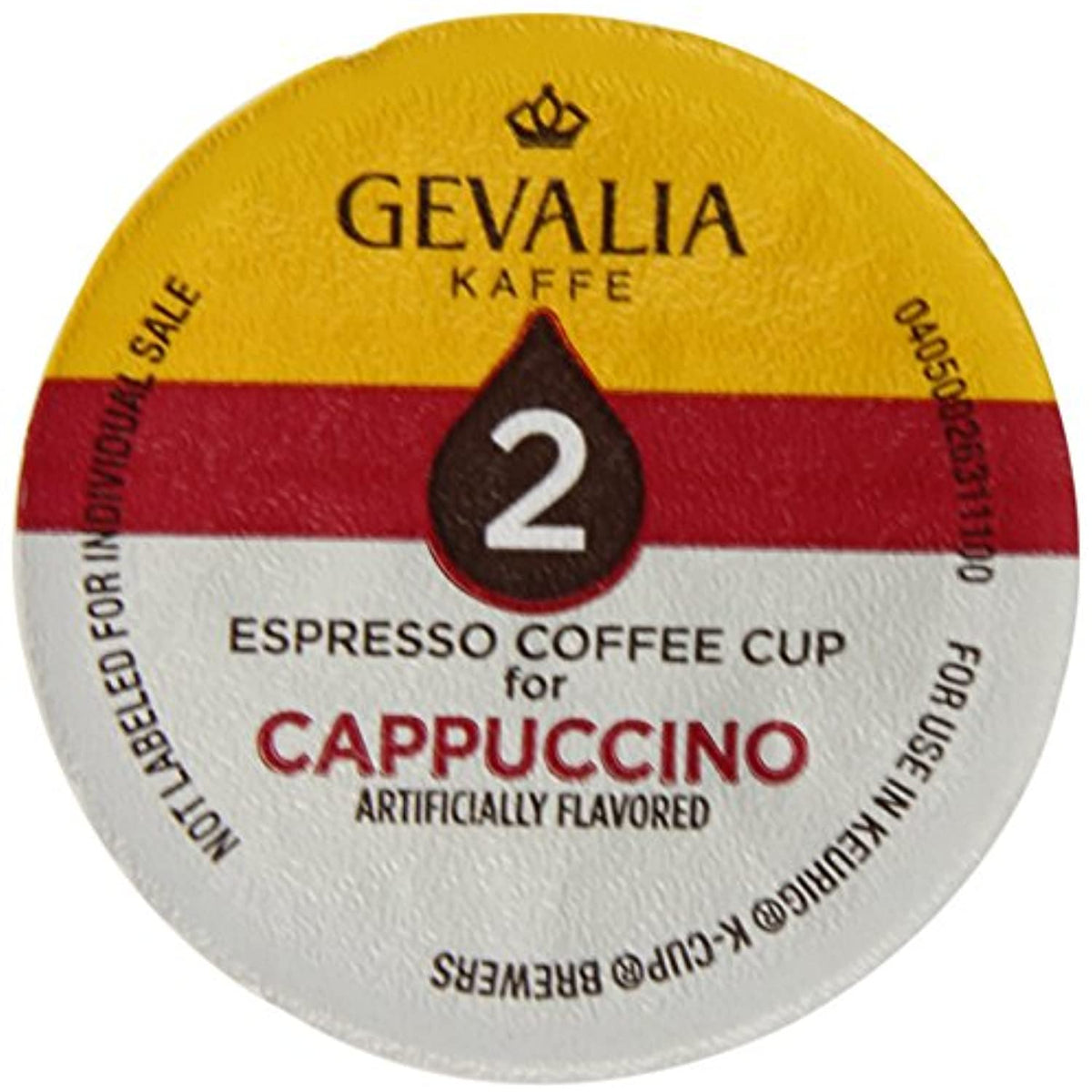 Cappuccino Espresso K-Cup & Froth Packets, 6 Count, 5.6Oz Box (Pack Of 3) T5739