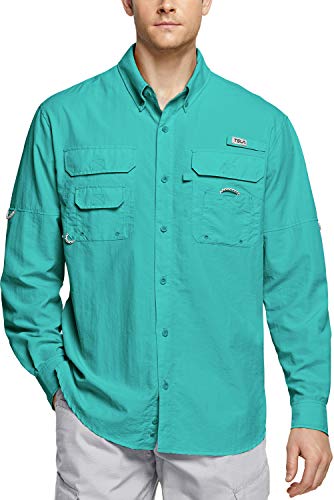 Men's UPF 50+ Breathable Long Sleeve Fishing Shirt T3174
