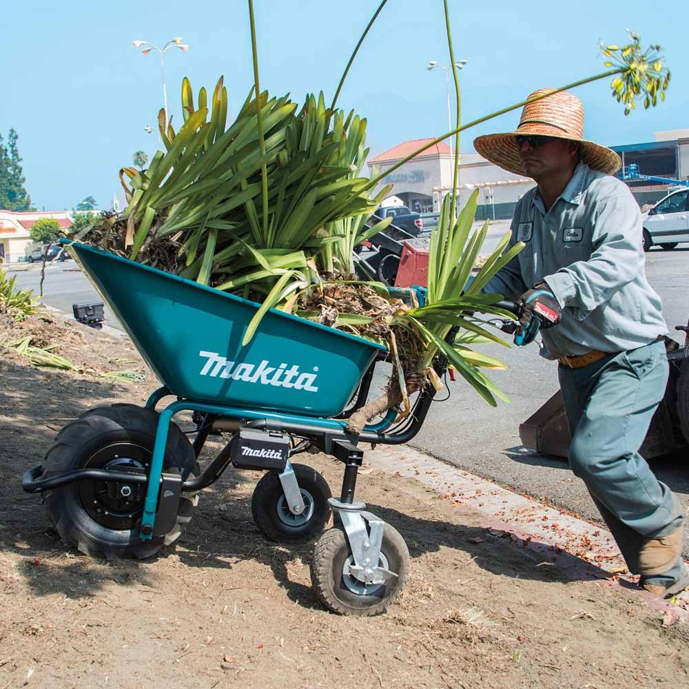 18V Brushless Cordless Power-Assisted Wheelbarrow U156