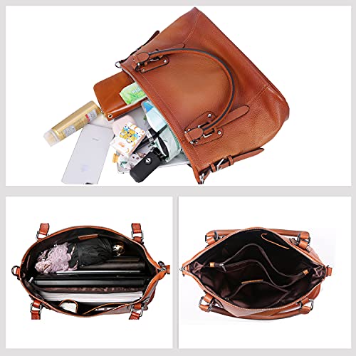 Genuine Leather Tote Shoulder Bag Satchel Purse Top Handle Hobo Crossbody Purse Z76774