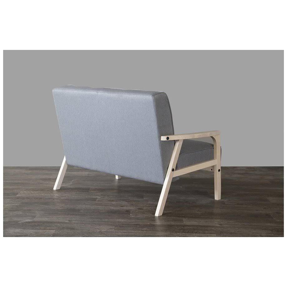 Gray Loveseat J3698