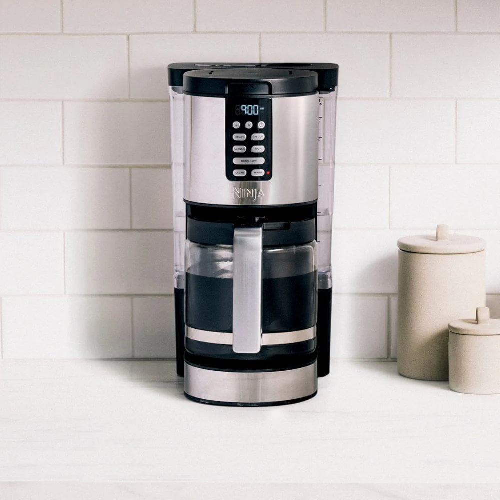 14-Cup Programmable Coffee Maker with Glass Carafe and Permanent Filter Q9373