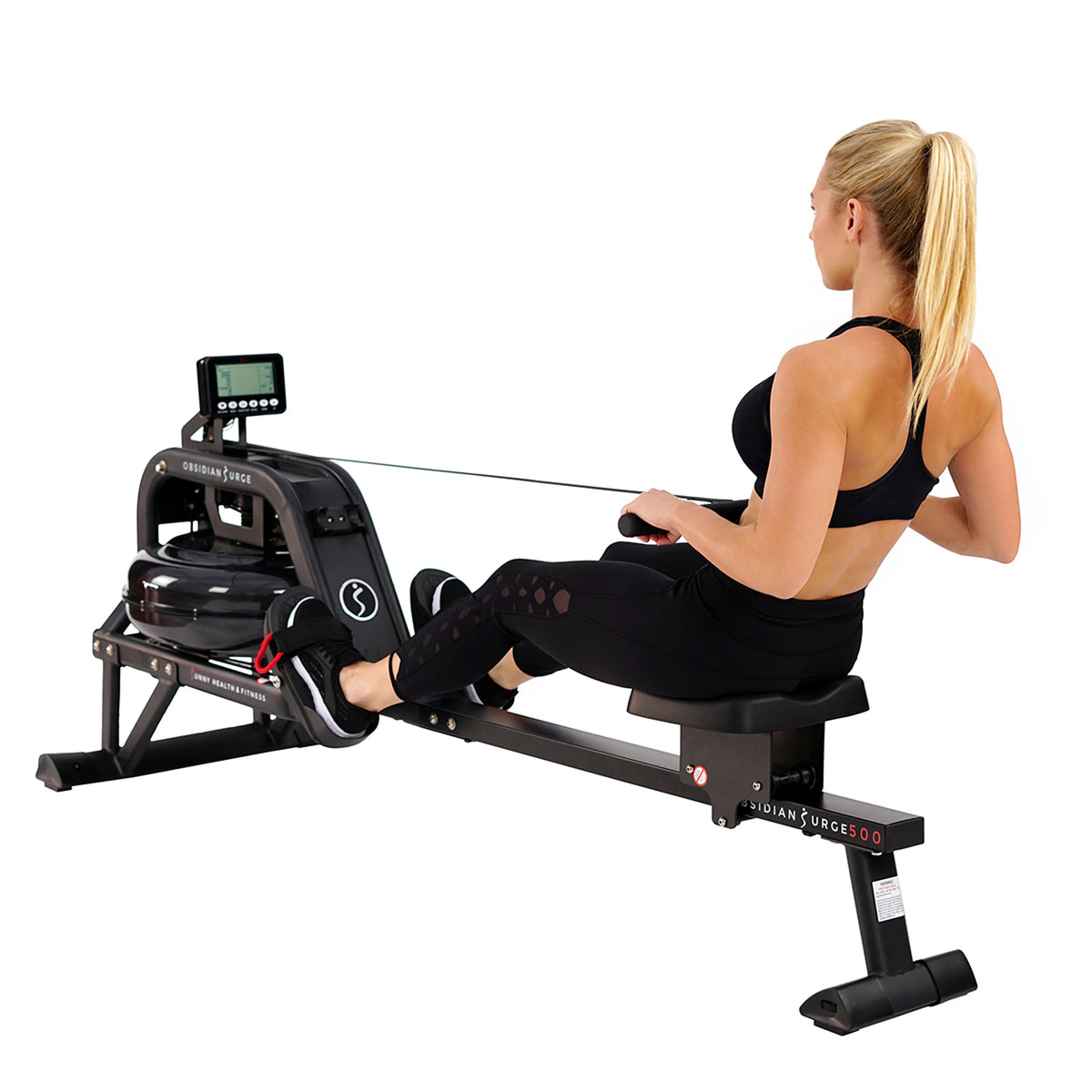 Water Rowing Machine with LCD Monitor T981