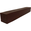 Sandblasted Faux Wood Fireplace Mantel, Natural Pecan E3851