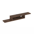 Wall Mounted Floating Media Console, 60 inch, Columbia Walnut Q9821