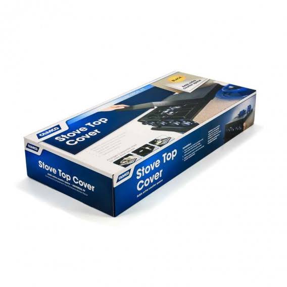 Black RV Stove Top Cover Y7694