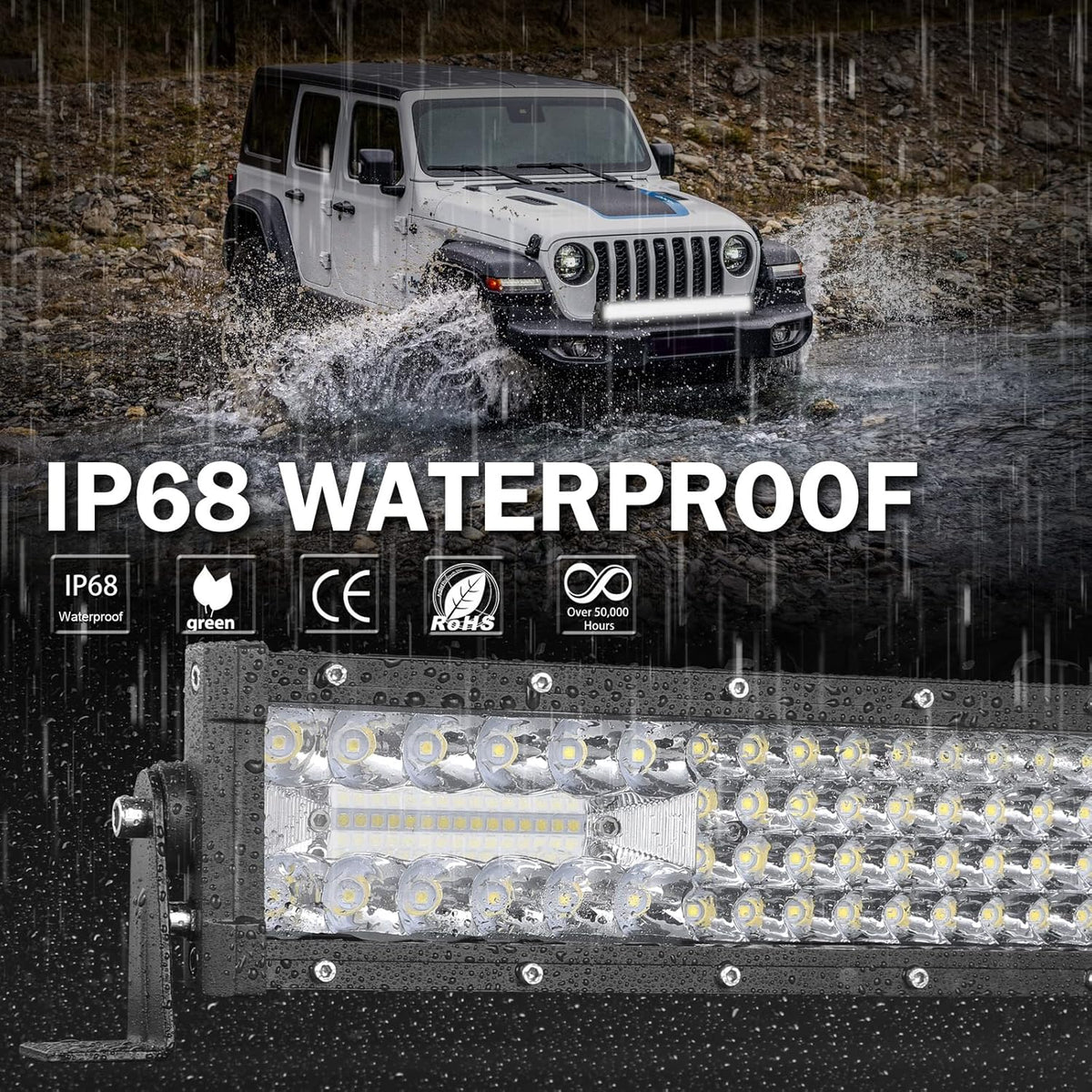 20 inch 150W LED Light Bar Pack of 2 X1896