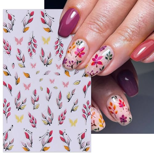 Varied Holiday Nail Art Stickers V29529