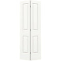 White Molded Composite MDF Closet Bi-Fold Door I655