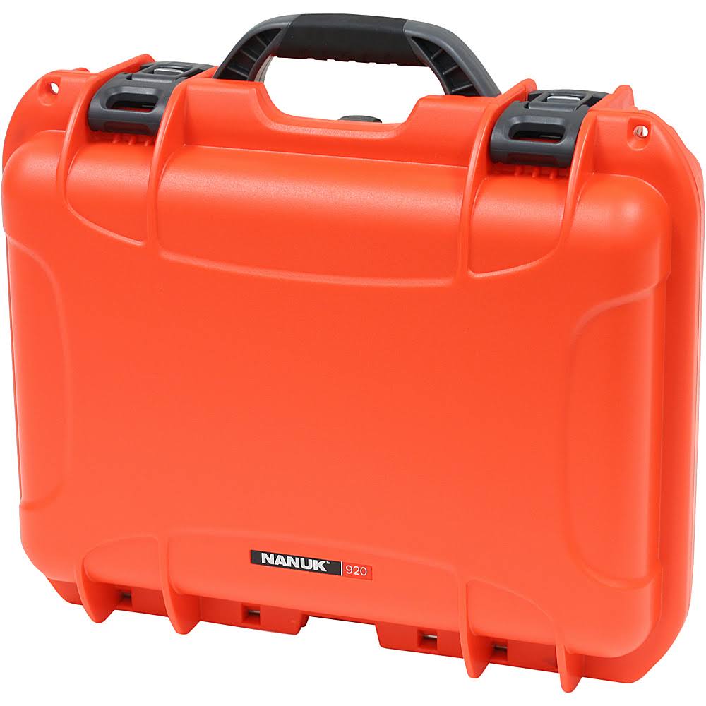 Orange Case with Padded Dividers D9298