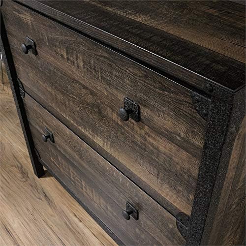 2 Drawer Wooden Lateral File Cabinet S240