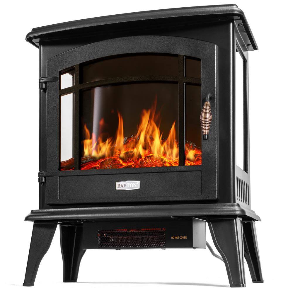 Free Standing Infrared Quartz Electric Fireplace S974