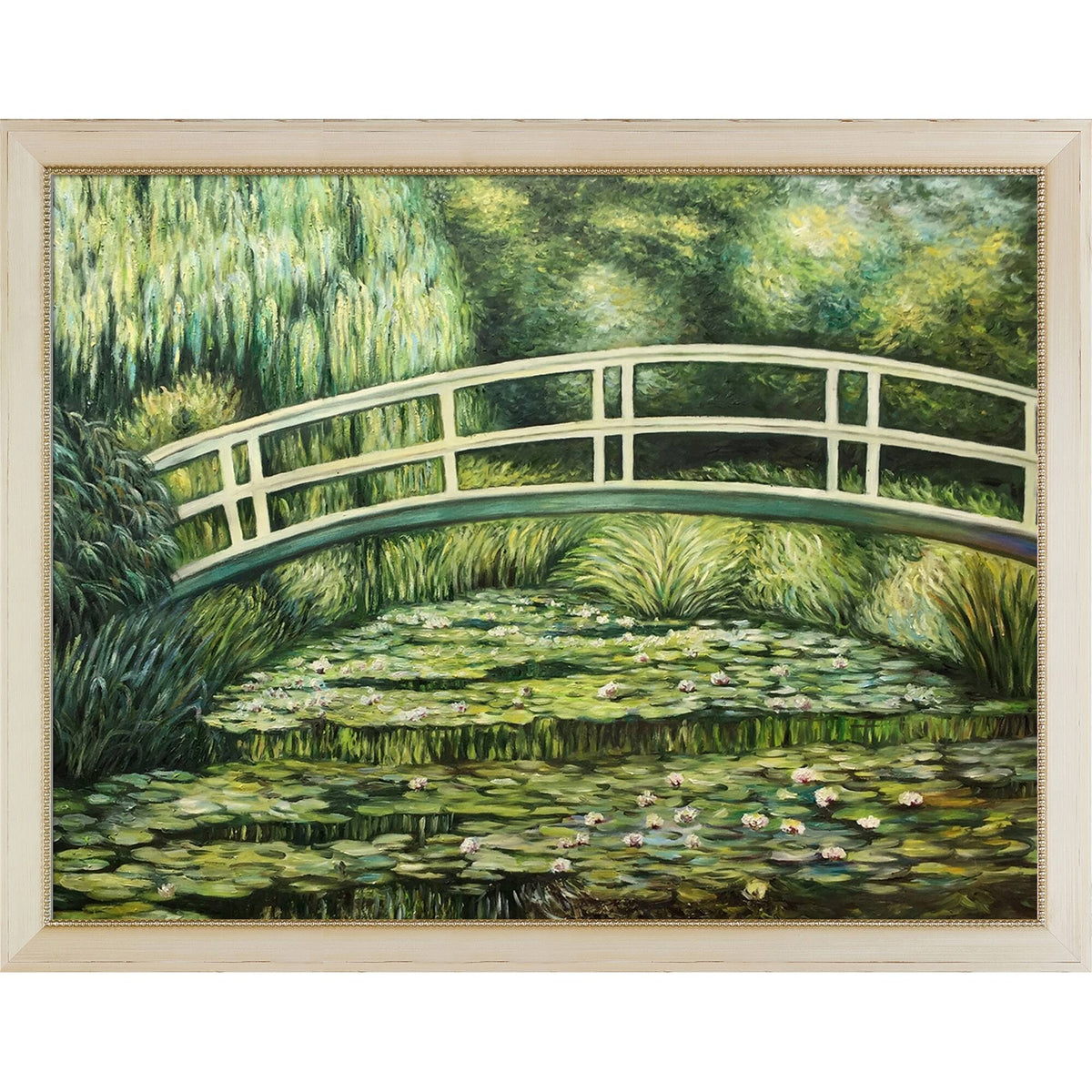 White Water Lilies Pre-Framed T755