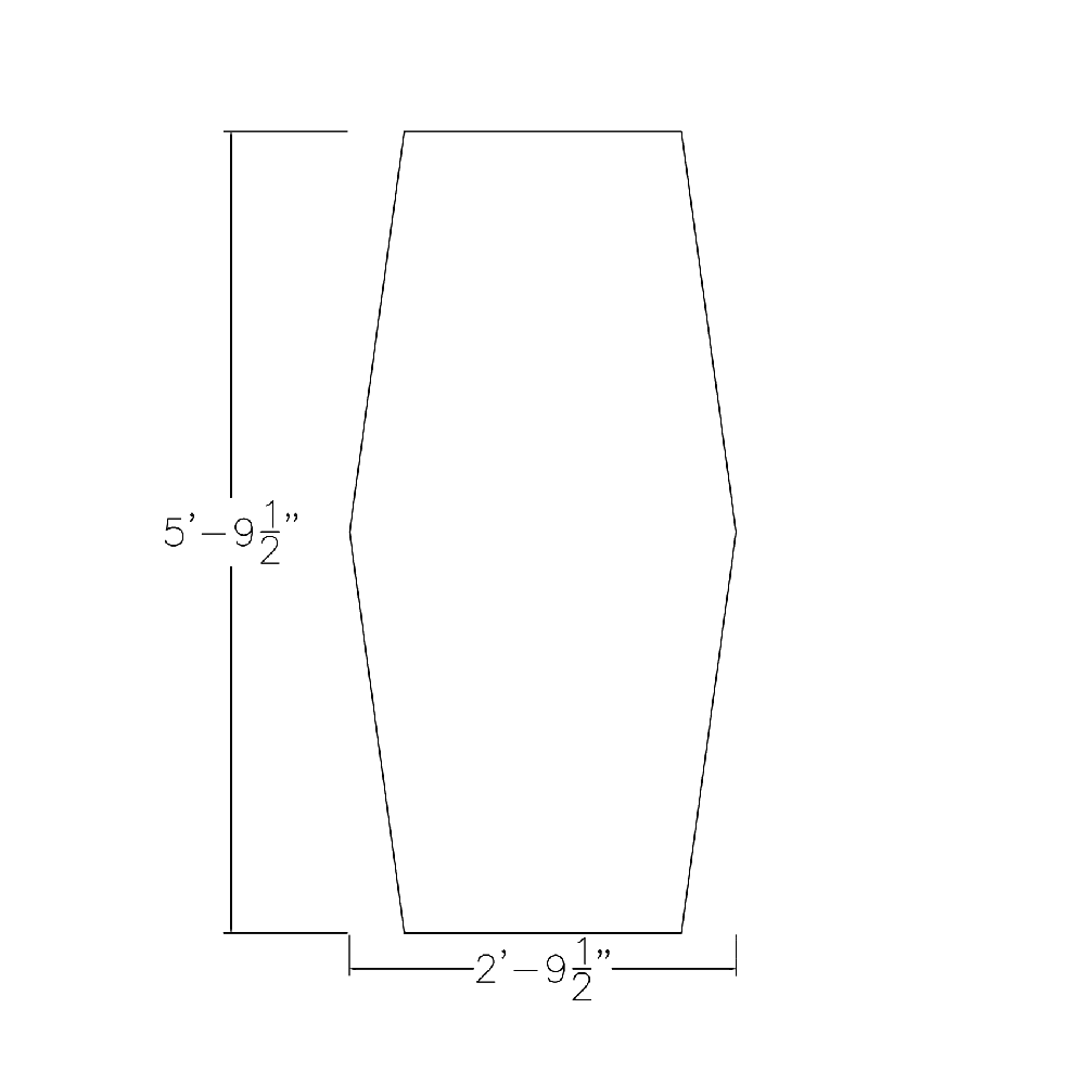 6 Person Hexagon Conference Table Metal Base I78704
