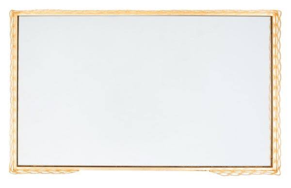 Gold Leaf 2 Shelf Table J78699