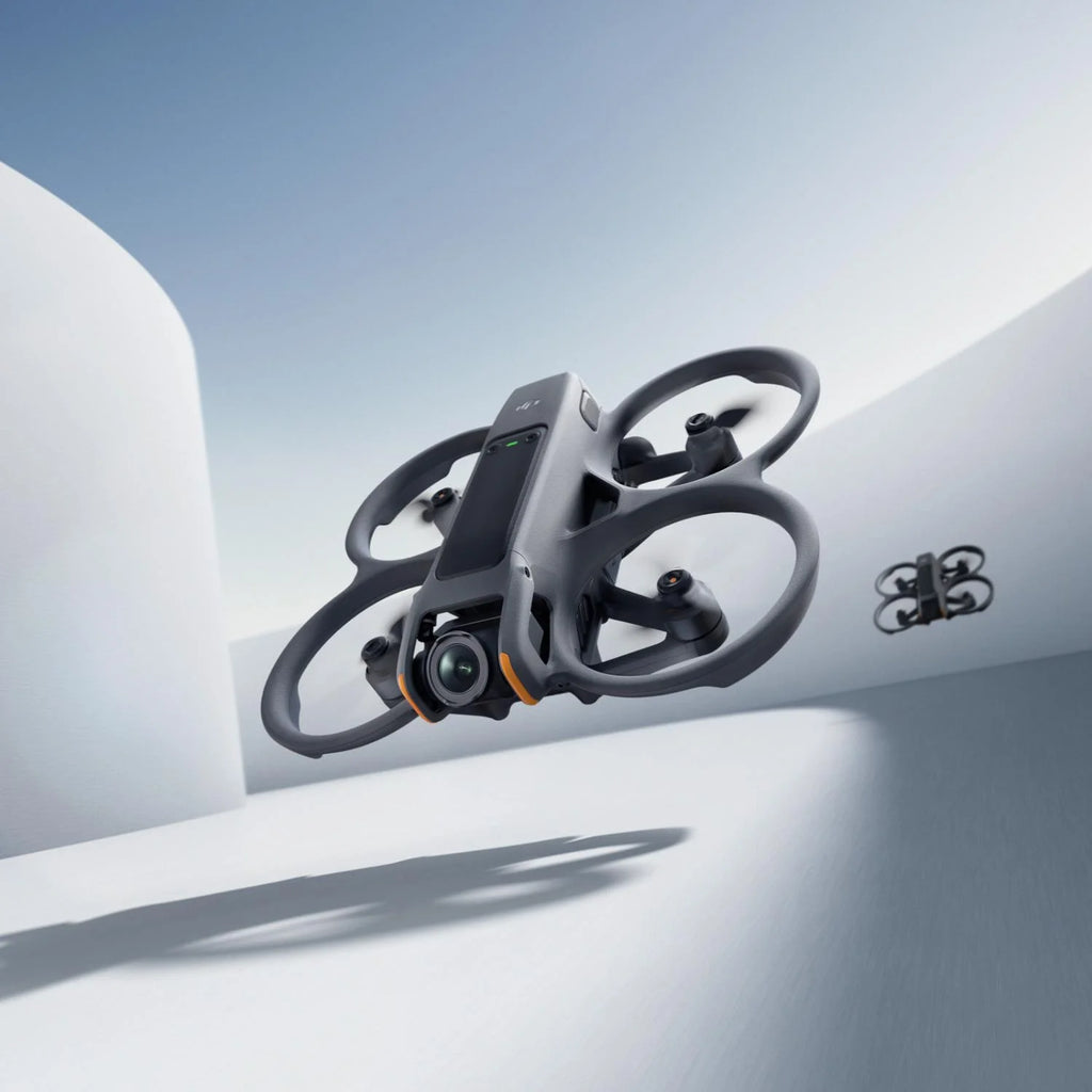 FPV Drone Fly More Combo (3 Batteries) with Camera 4K Includes Goggles 3 and RC Motion 3, Built-in Propeller Guard A688