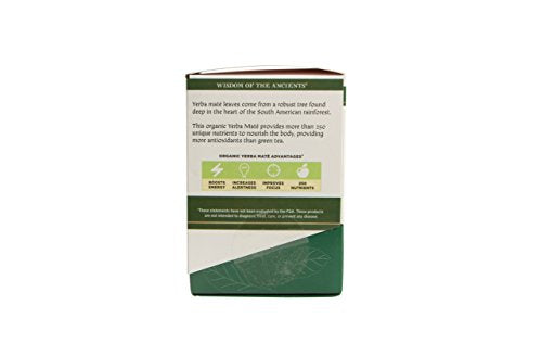 Organic Yerba Maté Tea Bags, 1.1 oz E552290