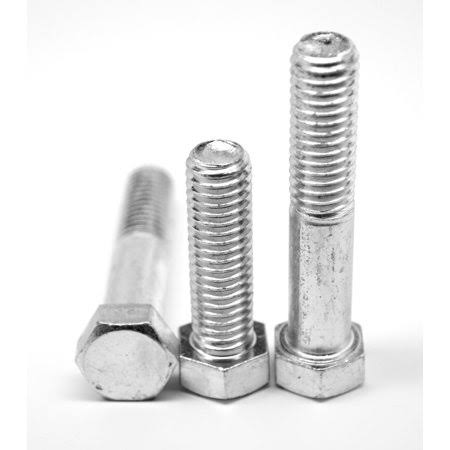 1/2 inch-13 x 7 inch Coarse Thread Grade 5 Hex Cap Screw Medium Carbon Steel Zinc Plated Pk 90 U157