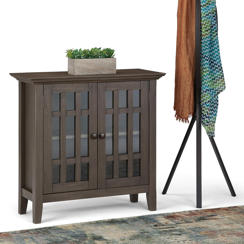 32 in Grey Storage Media Cabinet B320372