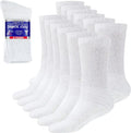 Cotton Crew Socks 6 Pairs S5149
