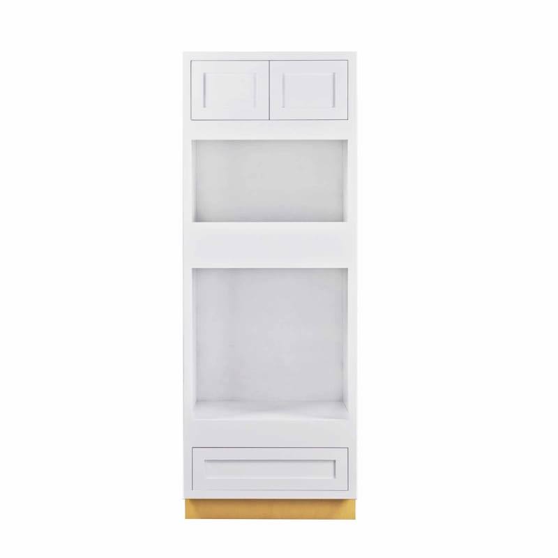 White 2 Door Wall Oven Cabinet F653