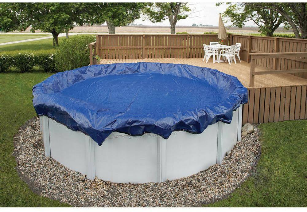24 ft Round Above-Ground Pool Winter Cover U270037