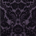 Gothic Damask Plum Wallpaper D87196