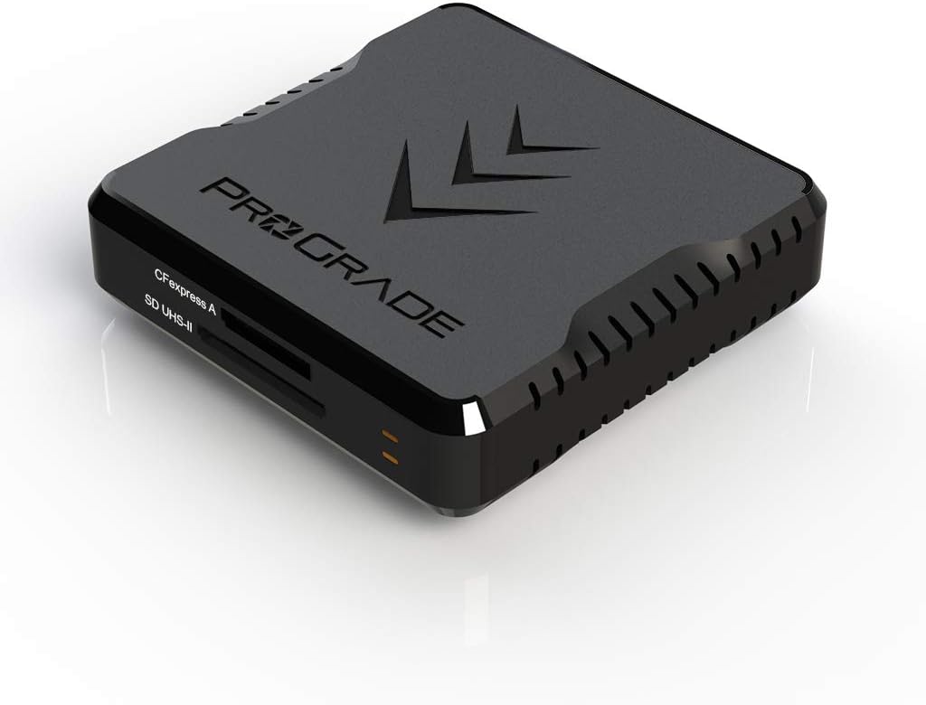 CFexpress Type A and SDXC/SDHC UHS-II Dual-Slot Card Reader USB 3.2 Gen 2 Pack of 2 P987