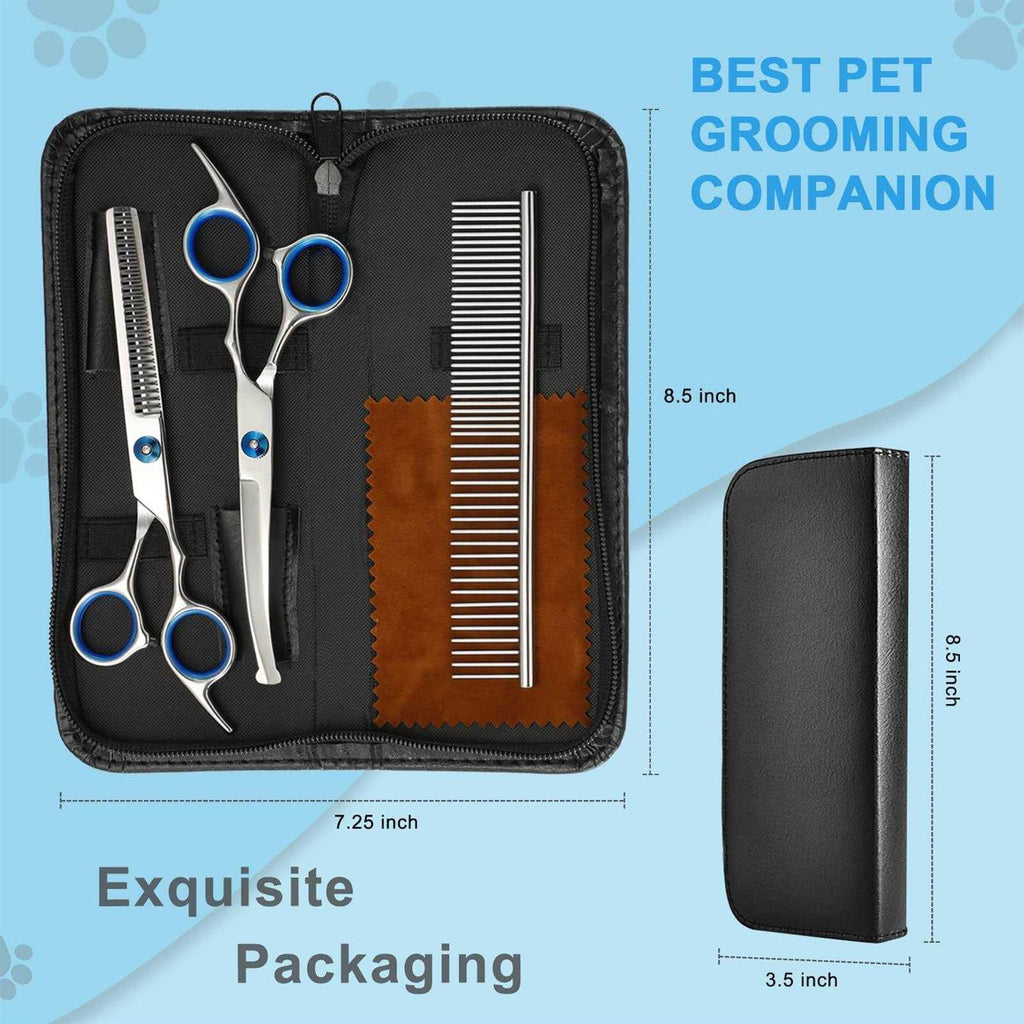 6 in 1 Dog Grooming Scissors Stainless Steel T6749
