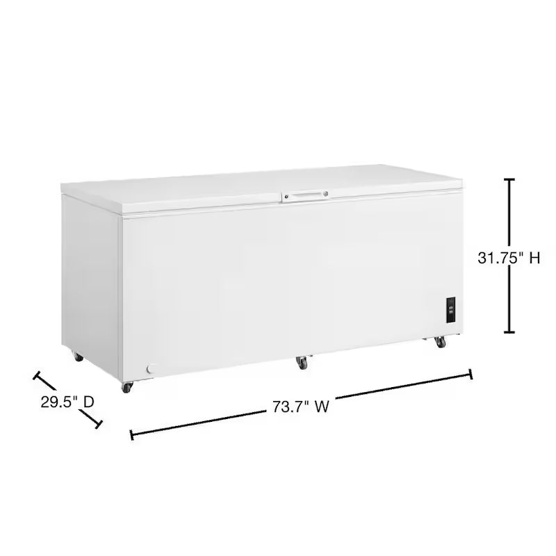 19.8 cu. ft. Chest Freezer in White D852890