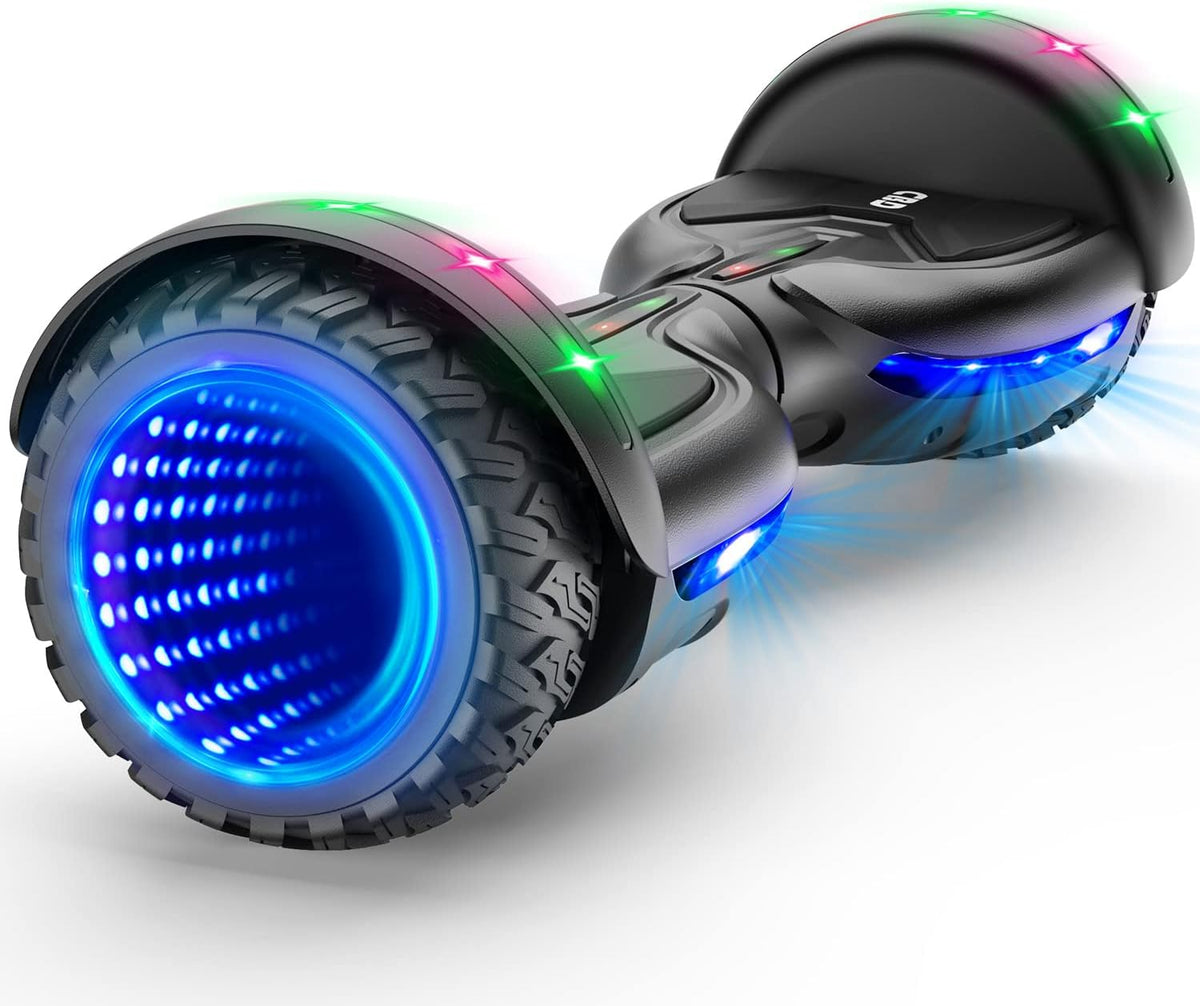 6.5 inch All Terrain Self Balancing Hoverboard with Bluetooth and LED Lights P77413