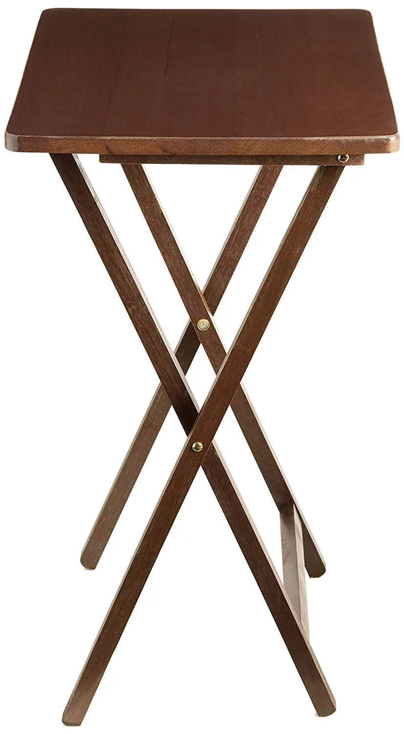 Folding TV Tray Table Natural I3557