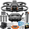 FPV Drone Fly More Combo (3 Batteries) with Camera 4K Includes Goggles 3 and RC Motion 3, Built-in Propeller Guard A688
