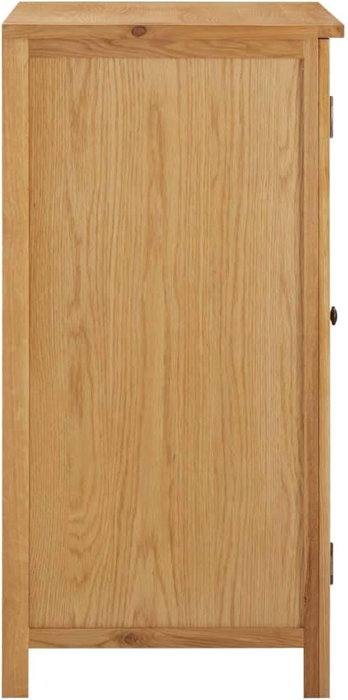 Solid Oak Wood Wardrobe C2606