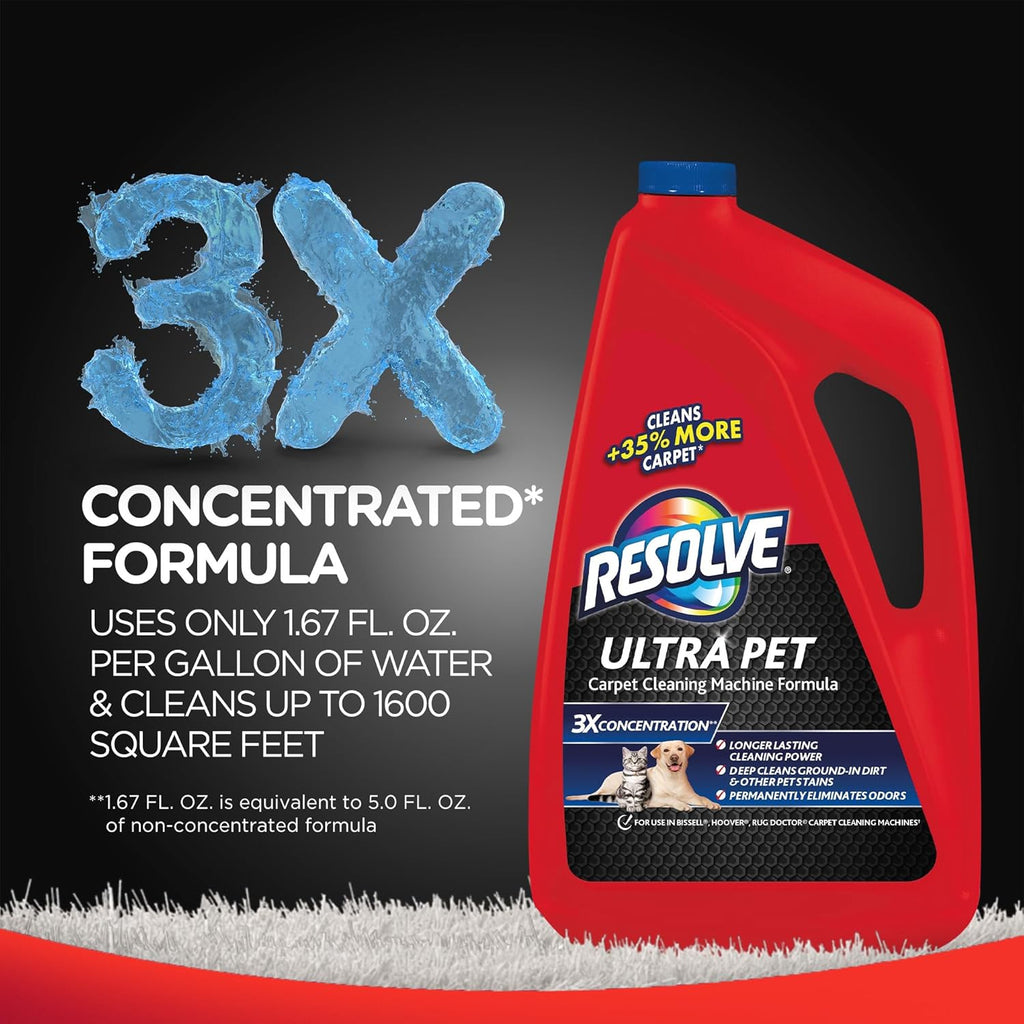 48 oz 3X Concentrate Carpet Cleaner Solution Q79657