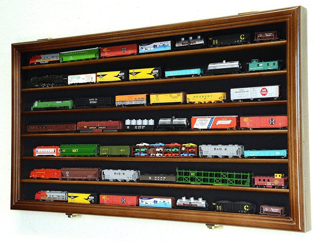 N Scale Train Display Case Cabinet Wall Rack C5408