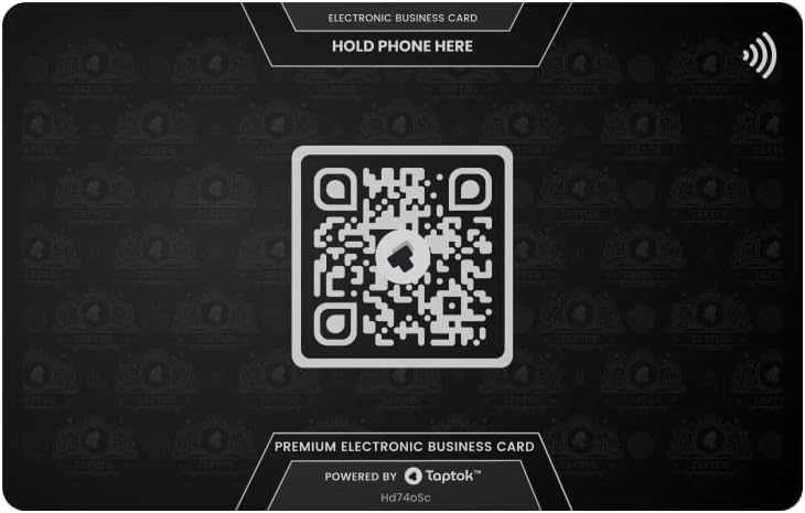 Metal Card Electronic Business Card Smart NFC Card W6868