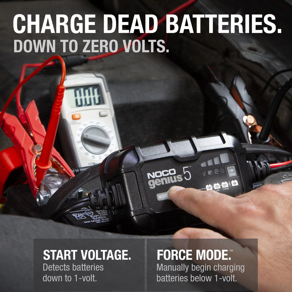 6V/12V 5A Smart Battery Charger and Maintainer S5316