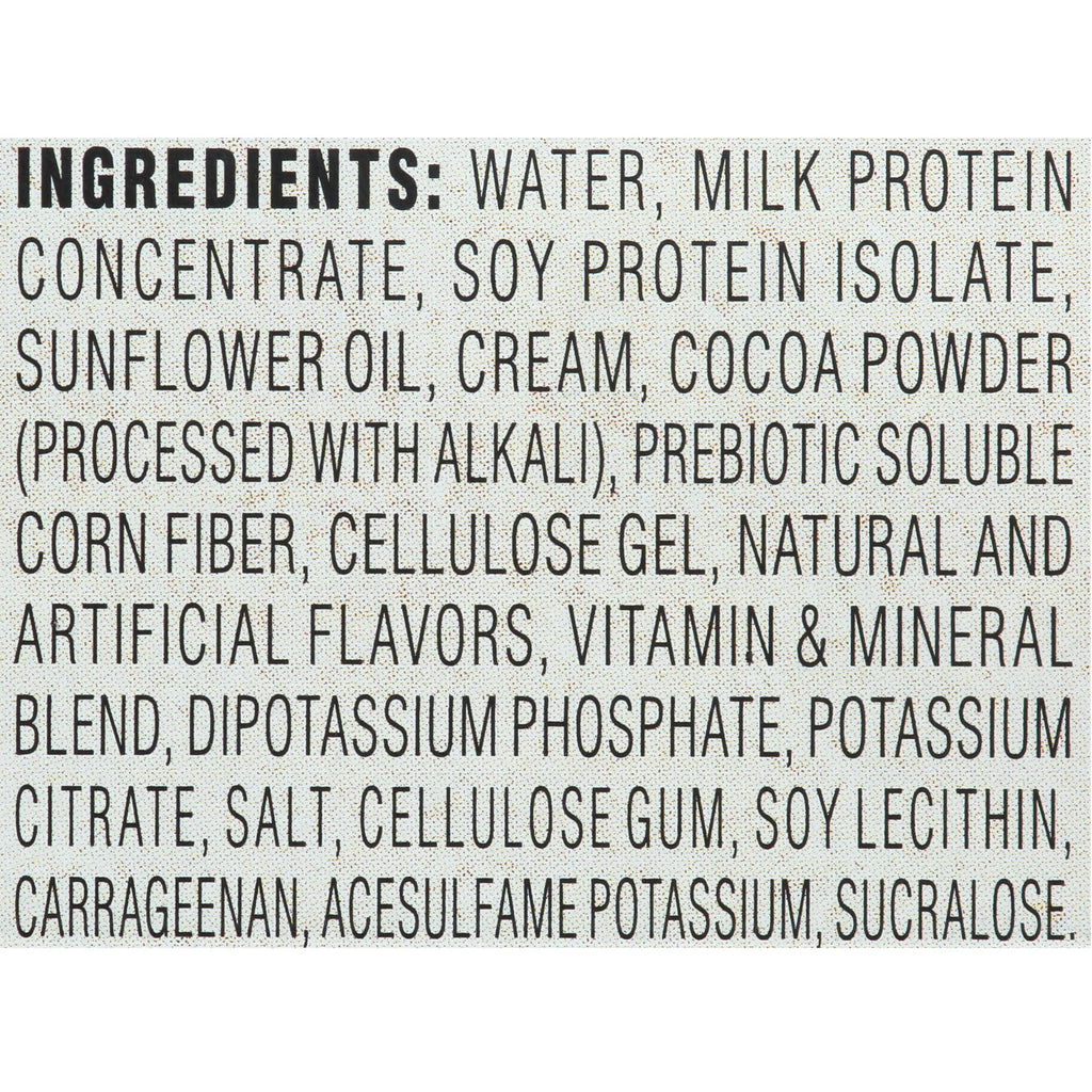 Milk Chocolate Protein Shake B9264