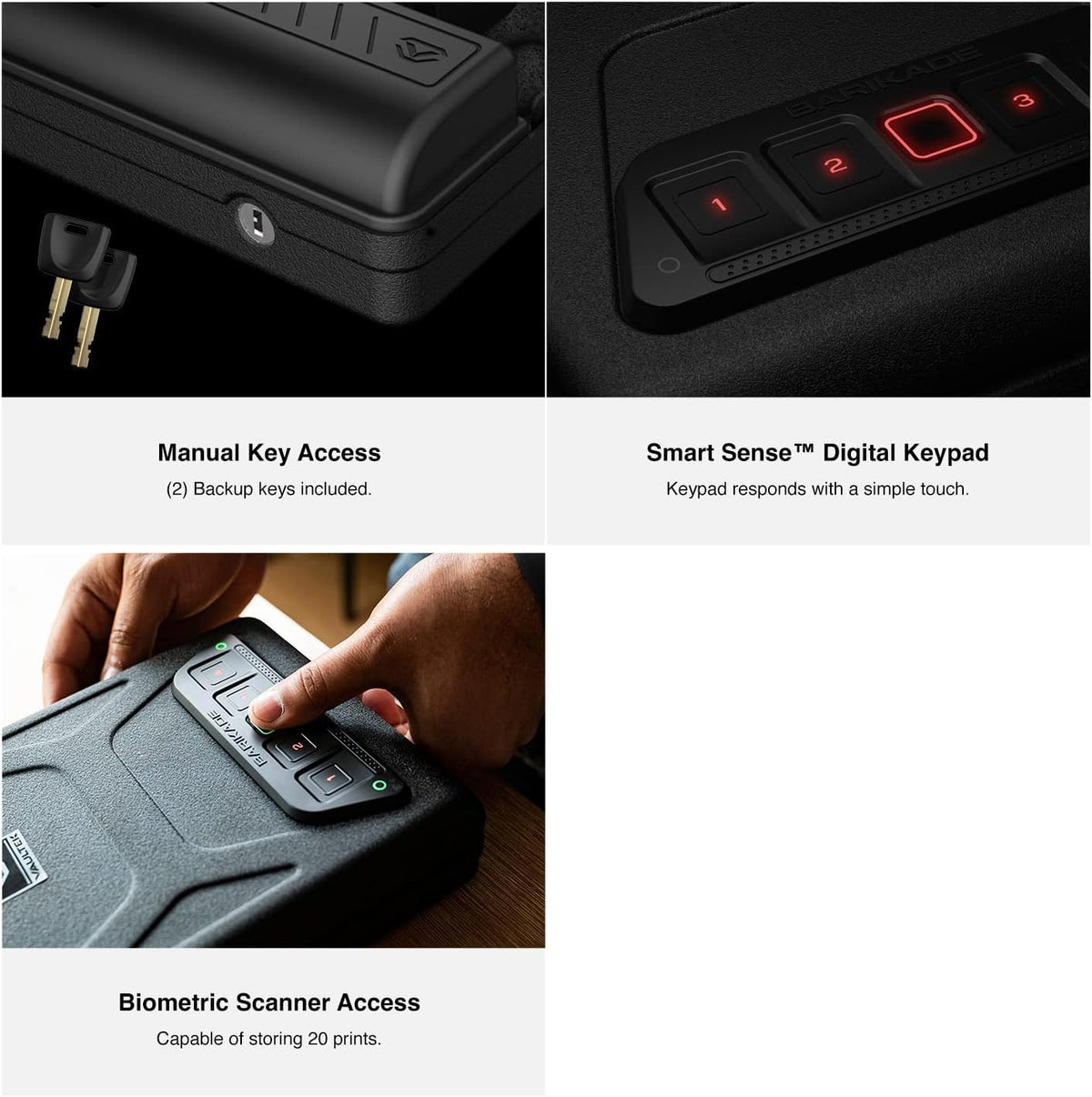 Compact Pistol Safe X7682
