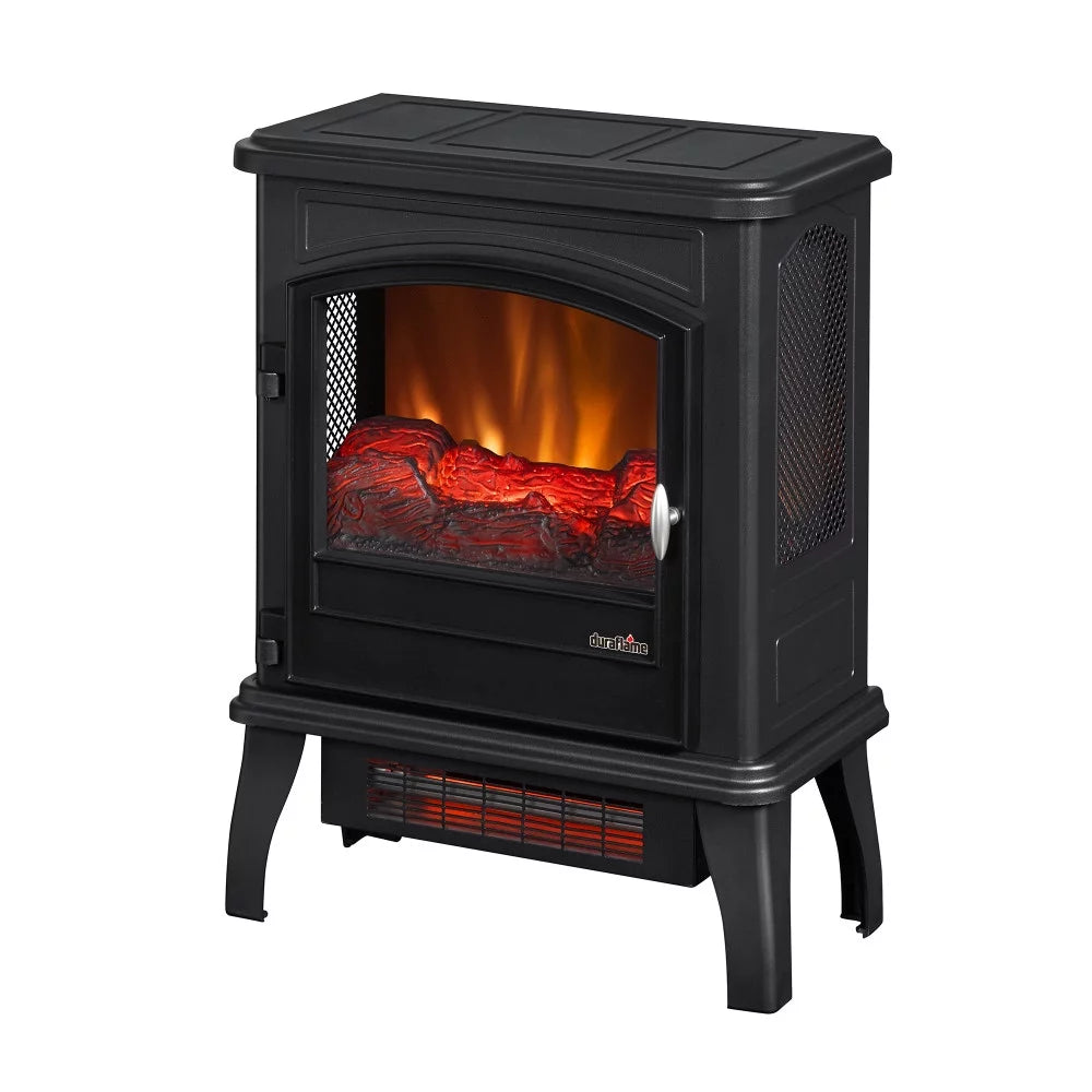Black Infrared Quartz Electric Fireplace Stove Heater K277