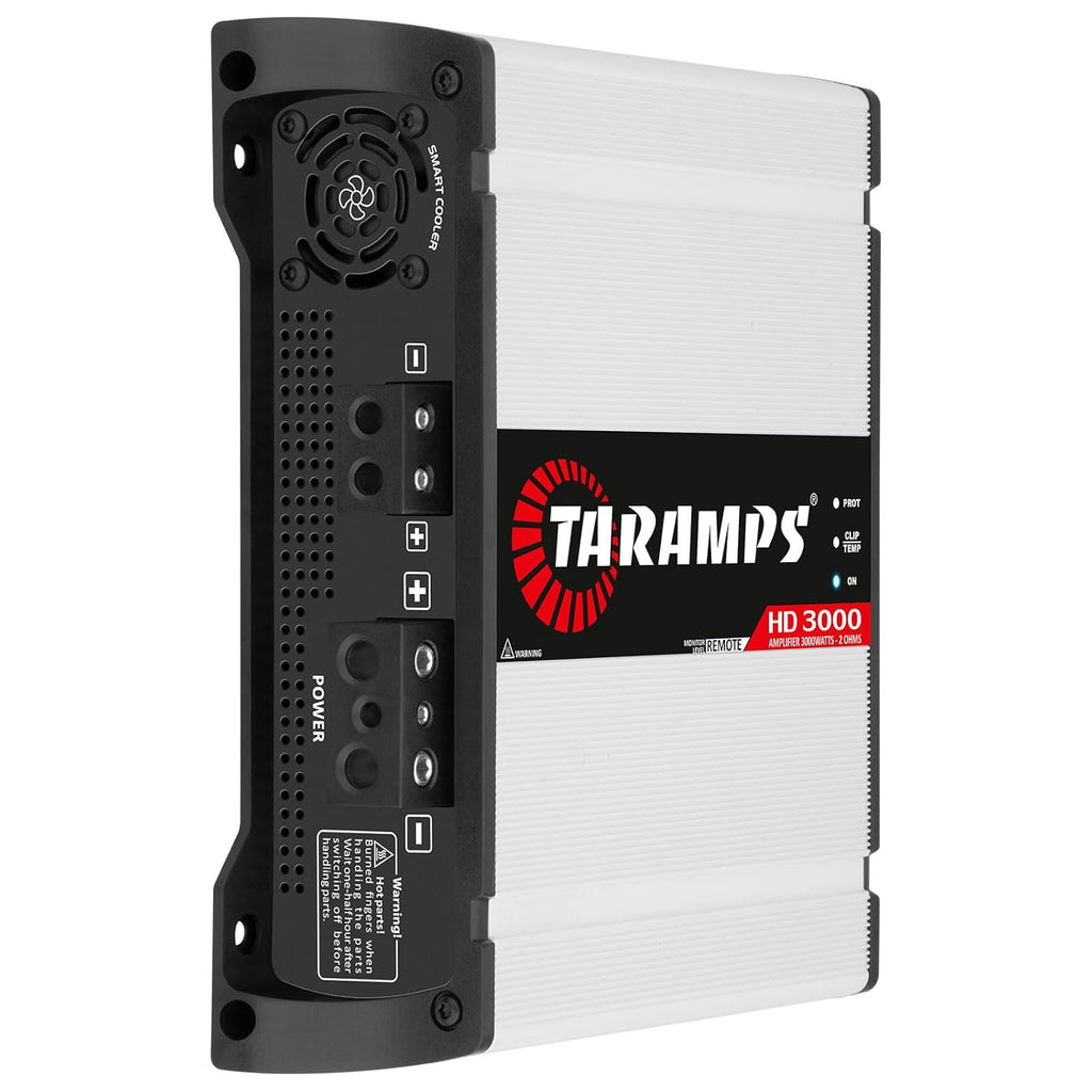 White 3000 Watts RMS 1 Channel Car Audio Amplifier F49507