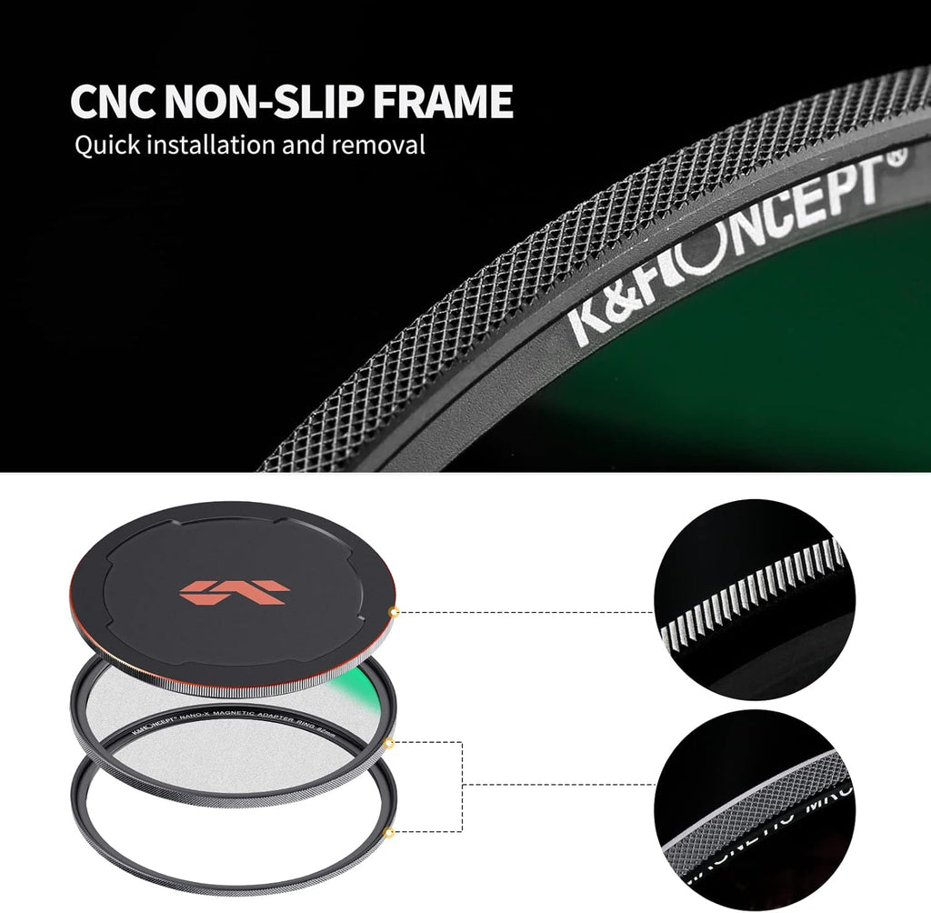 52mm Magnetic Black Soft Diffusion 1/4 Filter Kit V6754