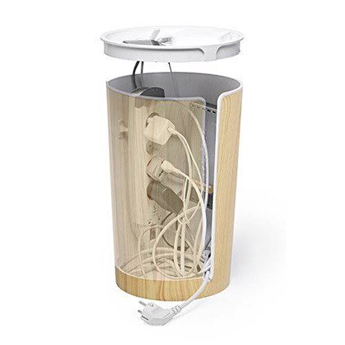 Light Wood Cable Management R488
