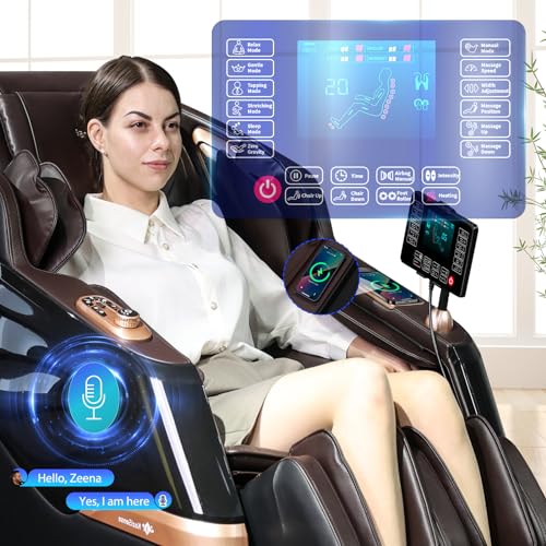 Full Body Zero Gravity SL-Track Shiatsu Massage Chair with Heat Q316098