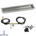 30 x 6 Stainless Steel Drop-In Fire Pit Pan with Spark Ignition Kit R73954