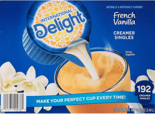 192 Count Single-Serve Coffee Creamers Z55193