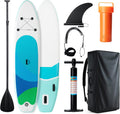 Inflatable Stand Up Paddle Board with Adjustable Paddle, Pump, Leash & Carry Bag E667