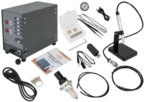 100W Pulse Arc Spot Welding Machine Kit for Jewelry D2041